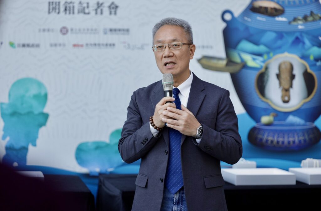 林茂盛代理縣長表示，透過兩年多來與故宮密切合作，促成世界級的國寶文物在宜蘭展出。（圖/故宮提供）
