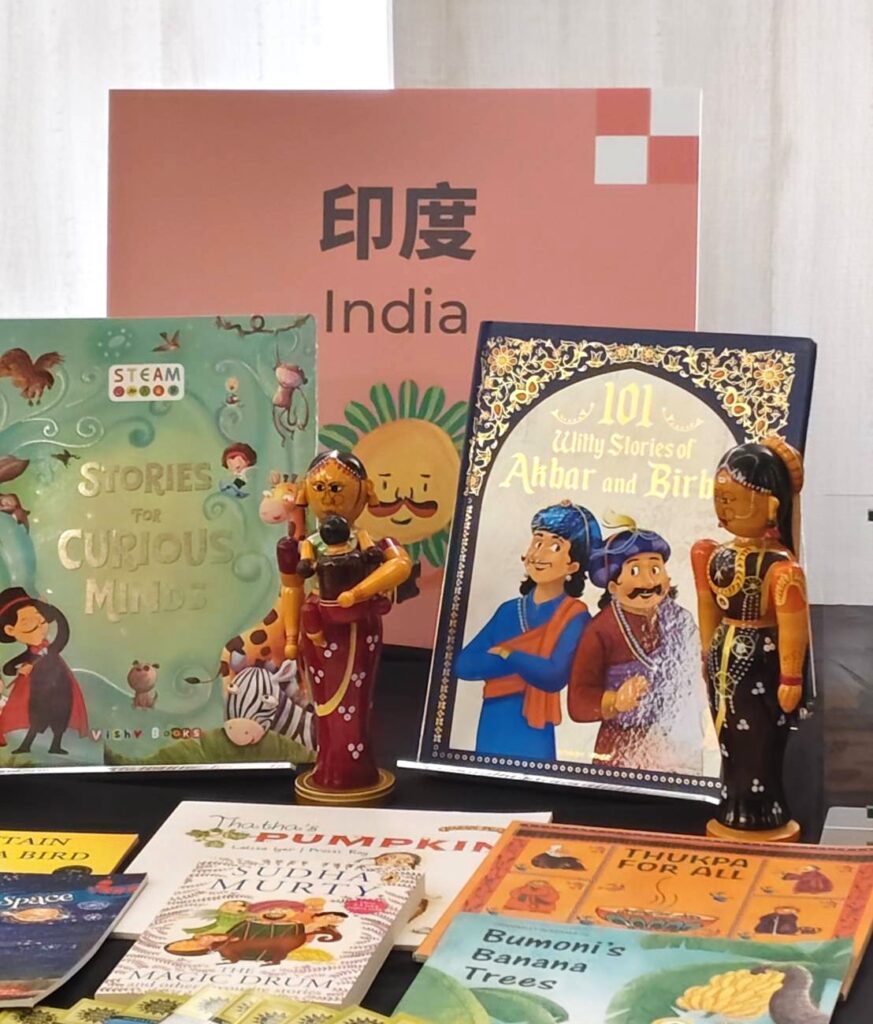 印度館以「Little Mind, Big Idea」為主題,創意無限延伸。(記者 陳安婷/攝 )