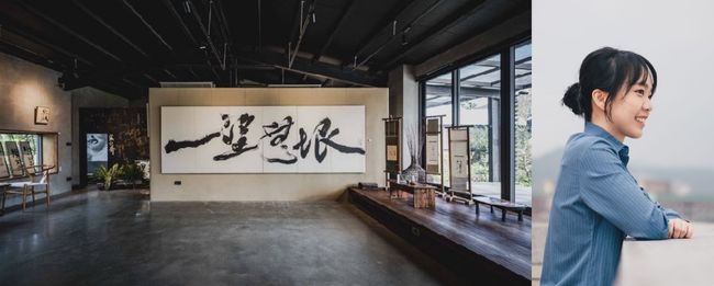 2024王意淳「辭水」書法展．裏山。攝影/原間影像工作室，圖片提供/王意淳。