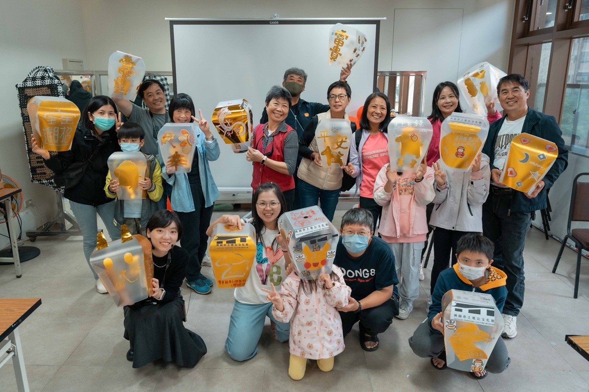 以光串聯桃園夜間文化   城市故事館群展現燈光創作成果