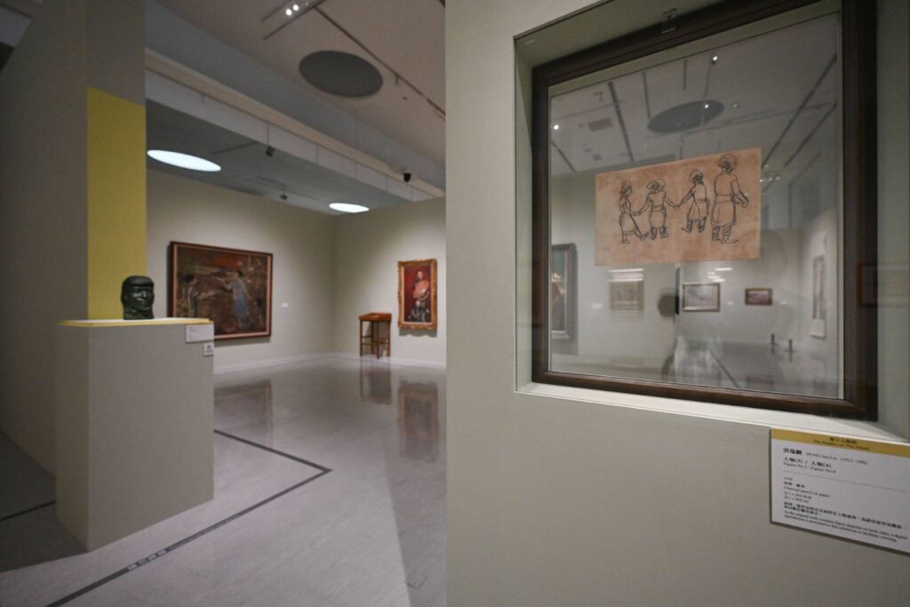 ▲國美館展出時代印記-國美典藏常設展,內容多元,分類稹密。(圖/國美館 提供)