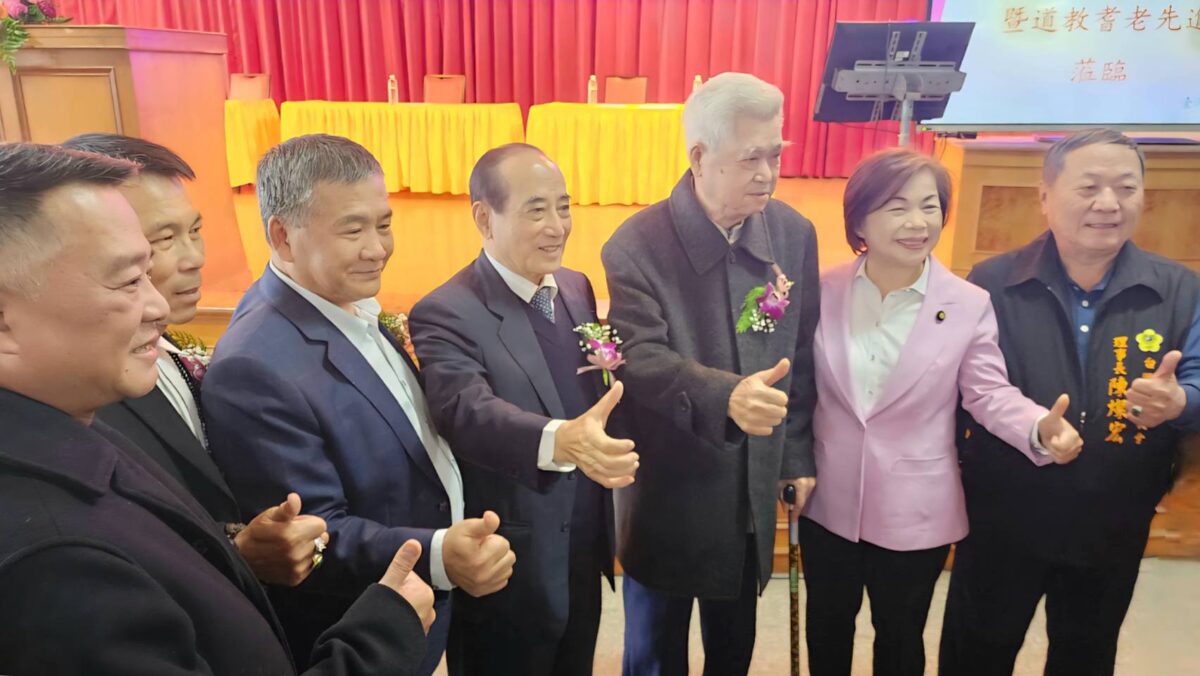 弘揚道教文化  提升宗教素養  全國道教界首度大會師  共議教育制度與人才培育  王金平登高一呼  籌設道教學院展現精神與文化價值