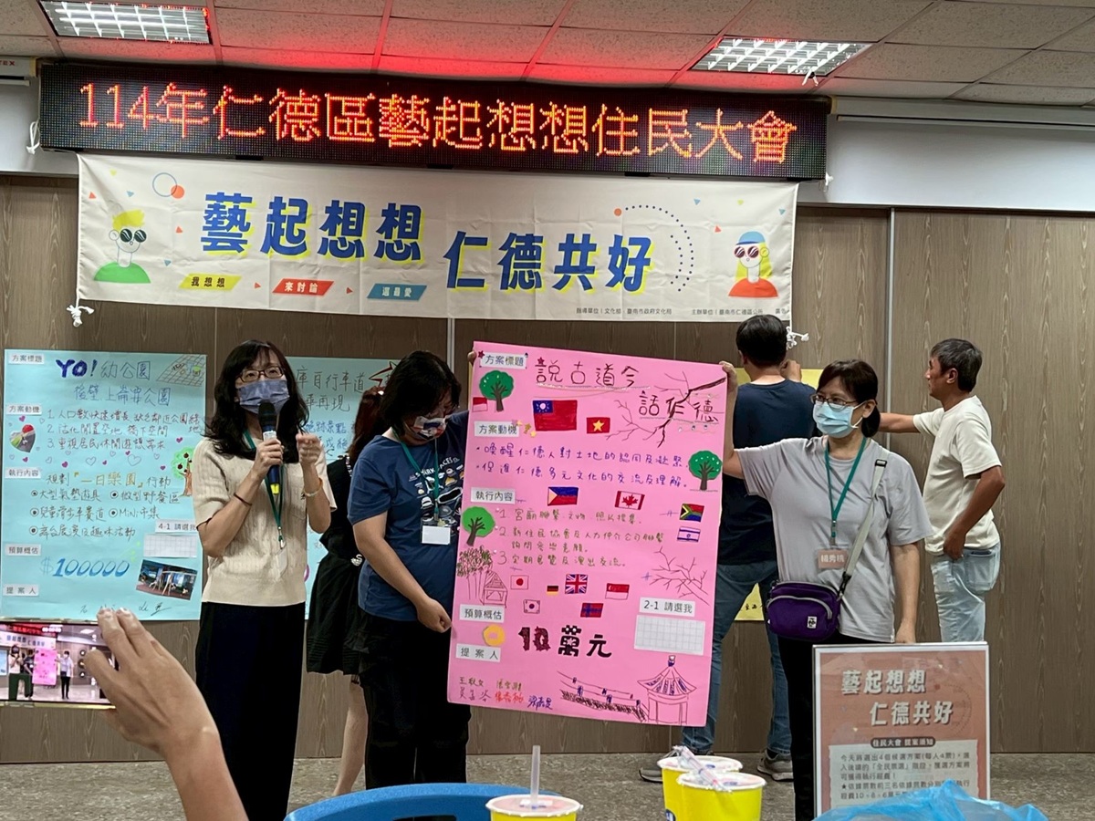 臺南市社造獎補助計畫徵件起跑   最高補助金35萬元