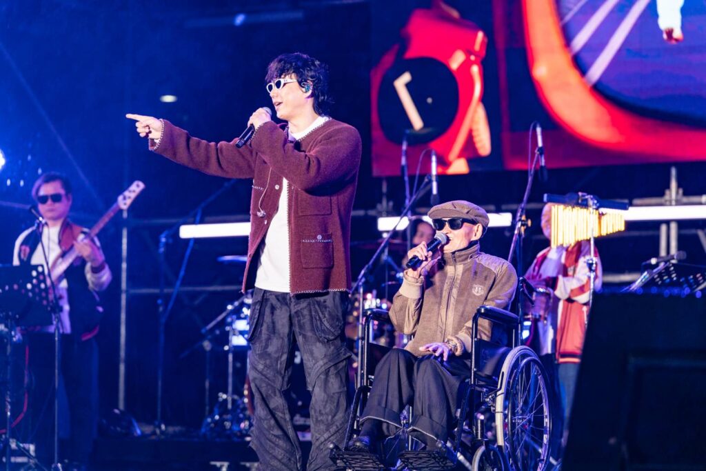 ▲歌手演出將現場熱鬧氣氛拉至最高點。（圖/新北市文化局 提供）