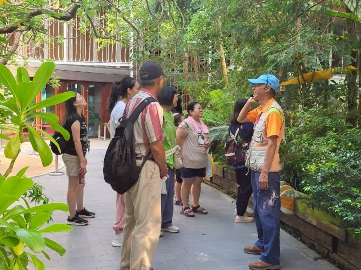 春遊第一站  臺北典藏植物園   志工陪聊植物   知識性與趣味性兼具