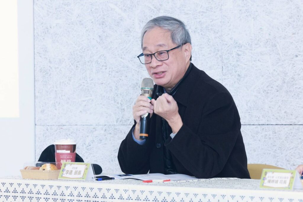 ▲文化部長李遠參加繪本及圖書獲獎勵說明會上,認為繪本新秀獎勵是一個非常瘋狂的計畫。(圖/文化部 提供)