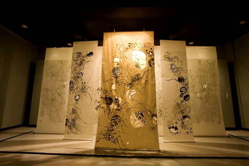 ▲莊連東展出之作品「通透靜觀」。（圖/朱銘美術館 提供）