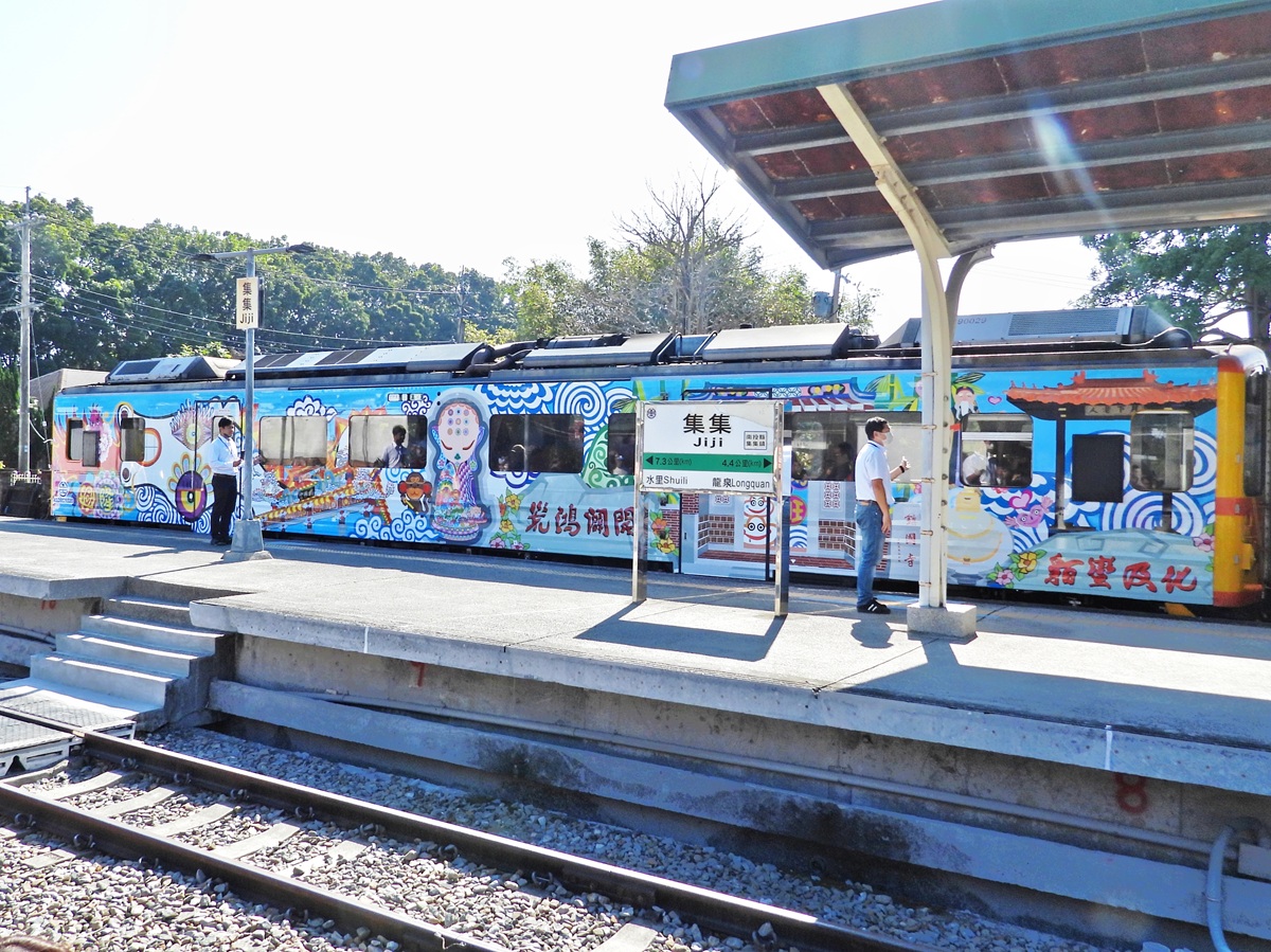 鐵道漫遊  騎行綠色長廊走春  集集線「集」好運！