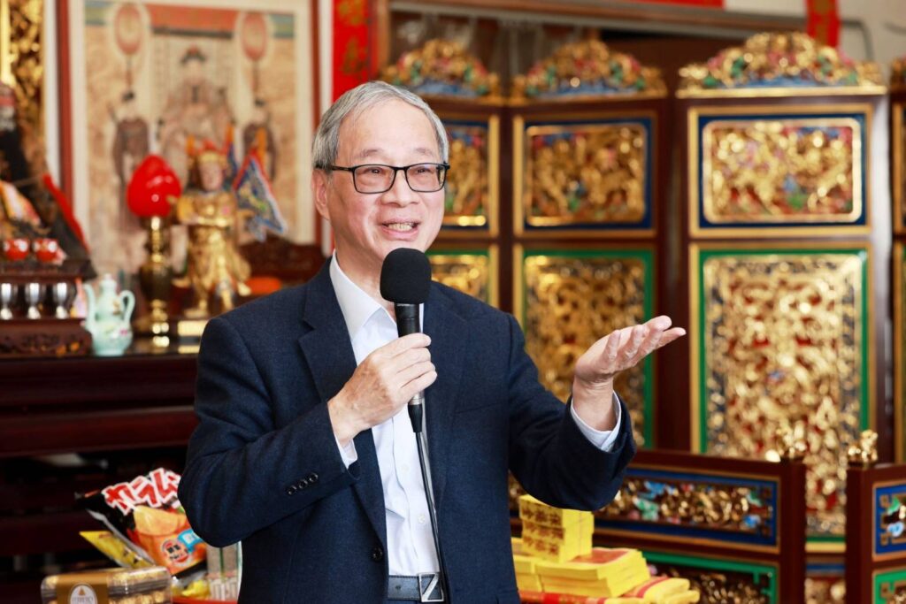▲文化部長李遠致詞時肯定臺北木偶劇團的藝術成就。(圖/文化部 提供)