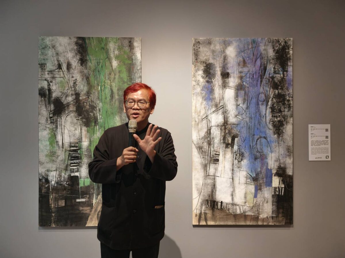 打破水墨框架  莊連東在山海之間探索藝術疆界  個展備受矚目