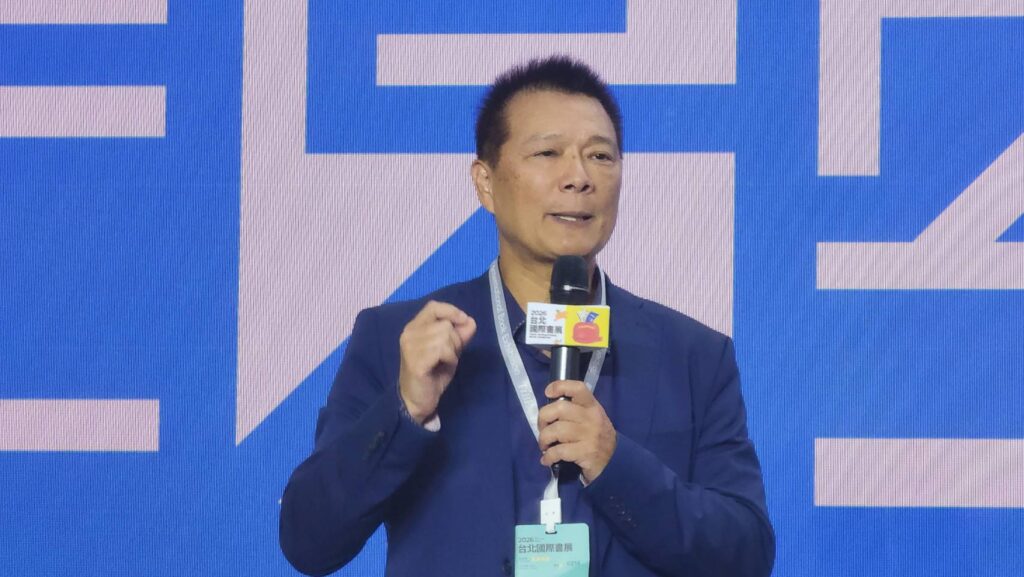 ▲臺北市文化局局長蔡詩萍在頒獎活動中說明許多策畫辦理的文化性活動,其背後所帶來的豐沛有情的故事。(記者 辛澎祥/攝)