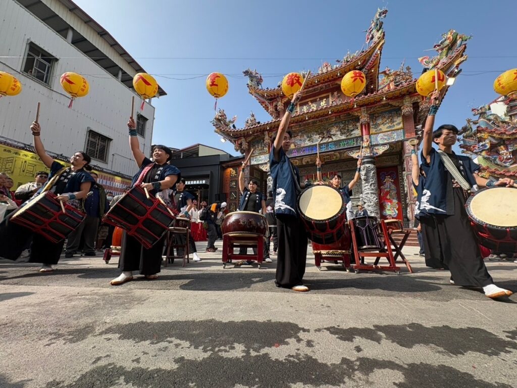 旭太鼓傳遞充滿希望的新春新氣象。(圖/衛武營提供)