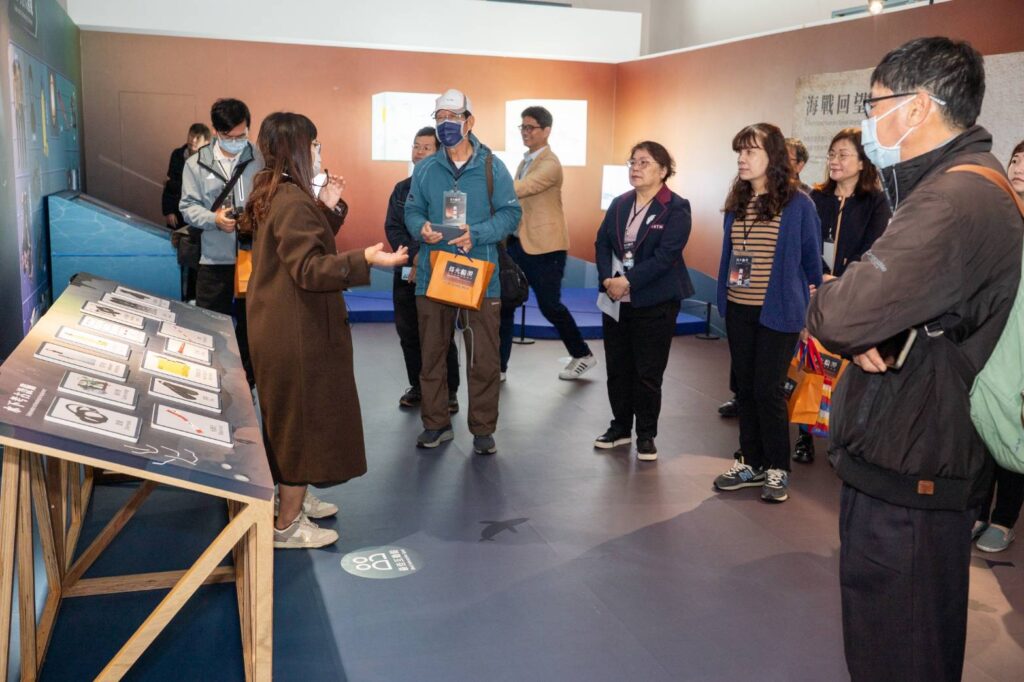 ▲展場導覽情形。(圖/文化部文資局 提供)