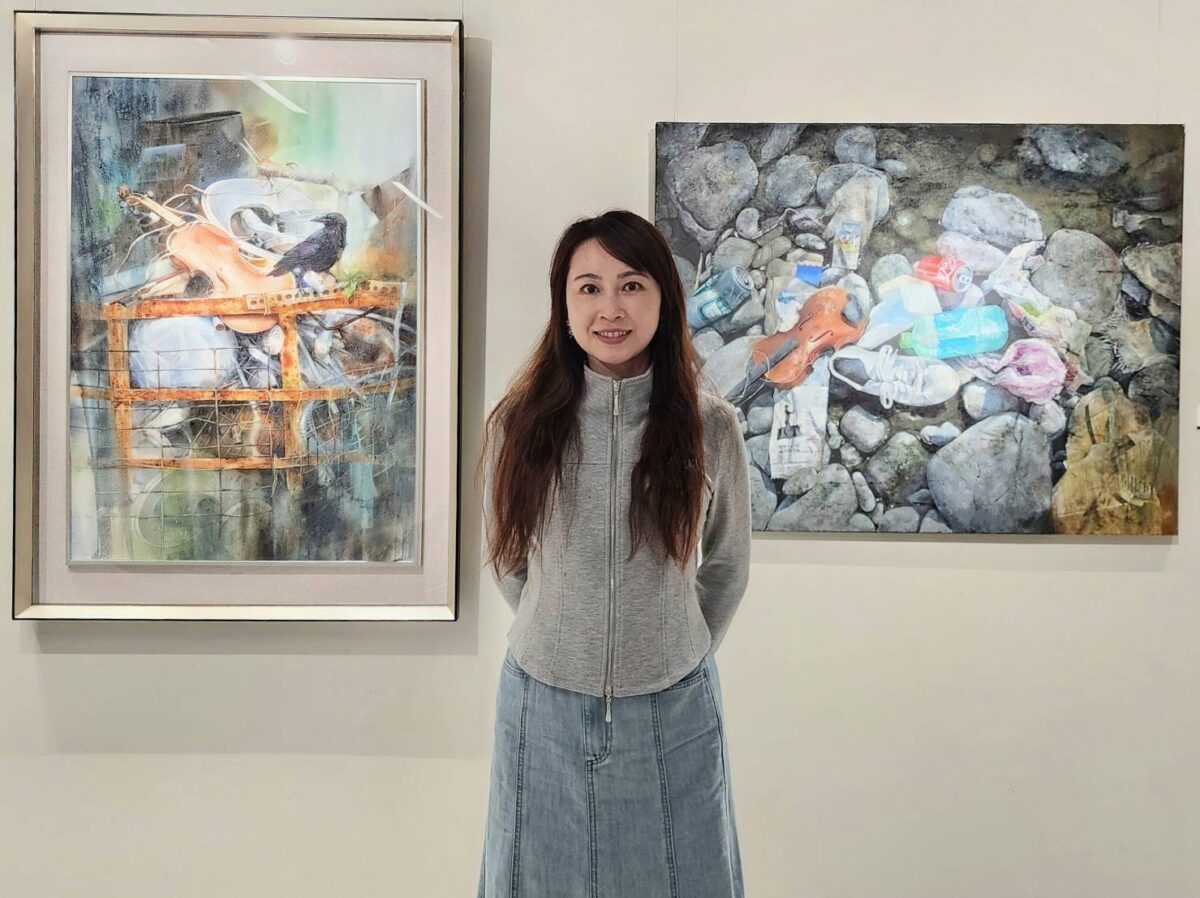 如幻似真  跨域交融  張綺舫2026創作個展  展現內心風景的靈動多彩  快意自在