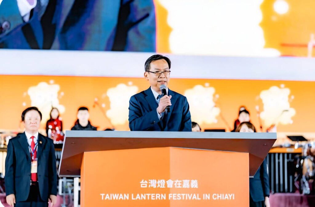 ▲次長致詞表達對臺灣燈會的舉辦之肯定。（圖/觀光署 提供）