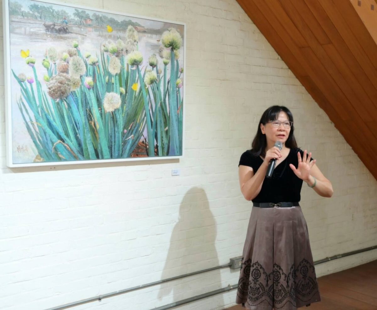 彩繪鄉情  安放心靈  陳琪華油畫個展  呈現與自然共生的喜悅  備受期待