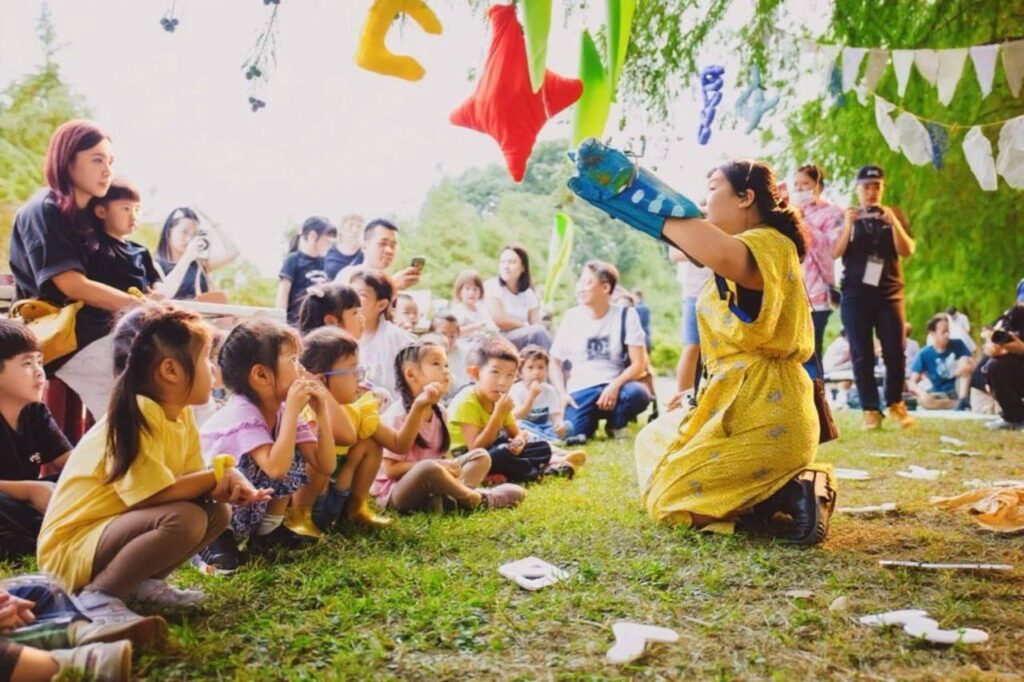▲兒藝基地兒童月在活動內容設計上展現課程上的導引。（圖/國美館 提供）
