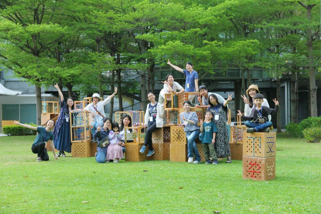 ▲兒藝基地兒童月呈現親子創作的互動性。（圖/國美館 提供）