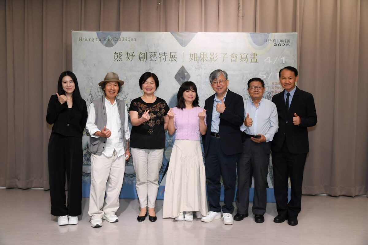 光影成為創作語言  熊妤創藝特展-如果影子會寫畫  從內在理解中產生心靈感動