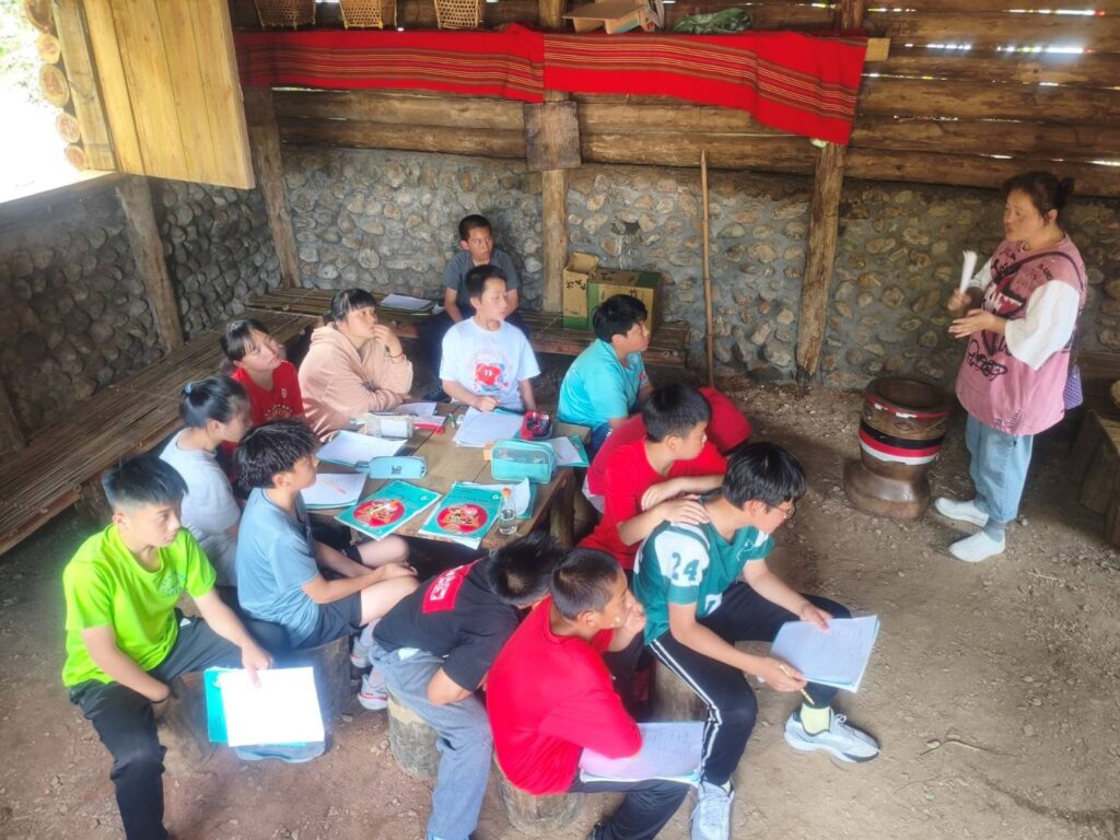 ▲校園化身部落文化傳承基地，讓課程學習更顯便利。（教育部國教署 提供）