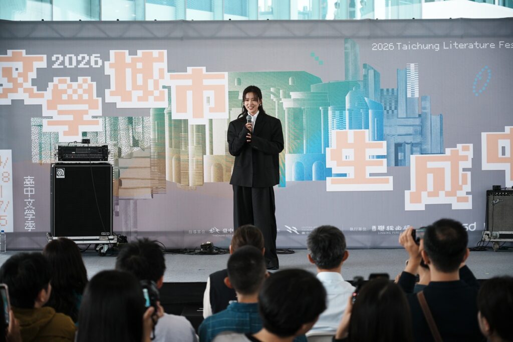 女星林予晞擔任本次推廣大使。(圖/臺中市文化局提供)