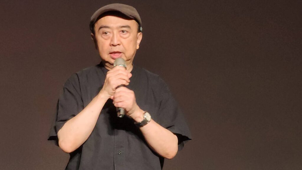 ▲編導王友輝說明他創作「東窗謀計」的初衷與過程，就是要帶給大家看一場不同以往的好戲。（記者 辛澎祥/攝）