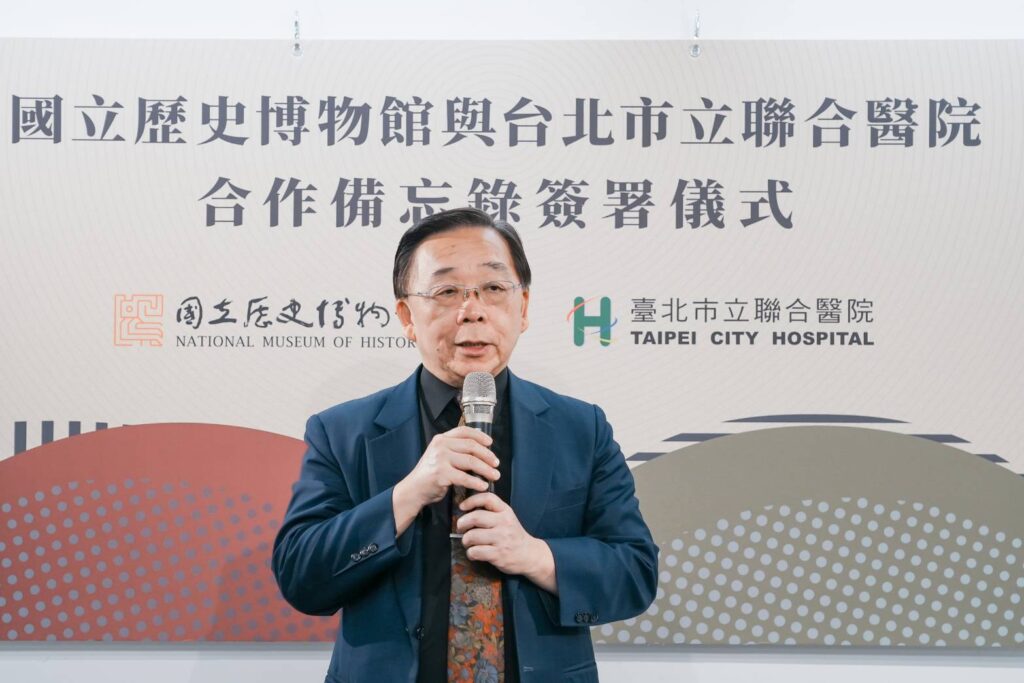 ▲史博館館長洪世佑致詞時表達博物館已回應變遷社會需求的角色，呈現現代博物館的全新概念。（圖/史博館 提供）