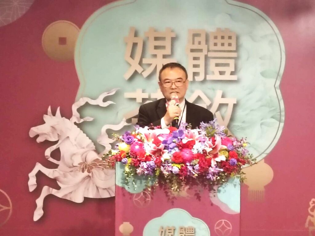蕭宗煌院長致詞。(記者 陳安婷/攝)