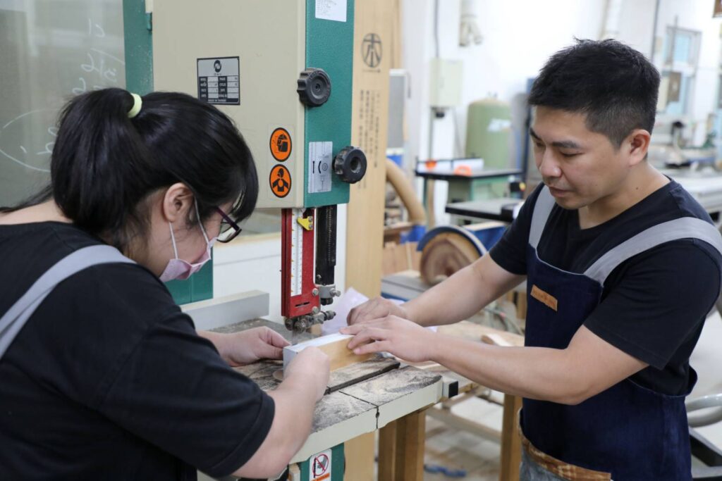▲臺灣工藝學院工藝人才培訓營，讓暑期青年展現跨域效益。（圖/工藝中心 提供）