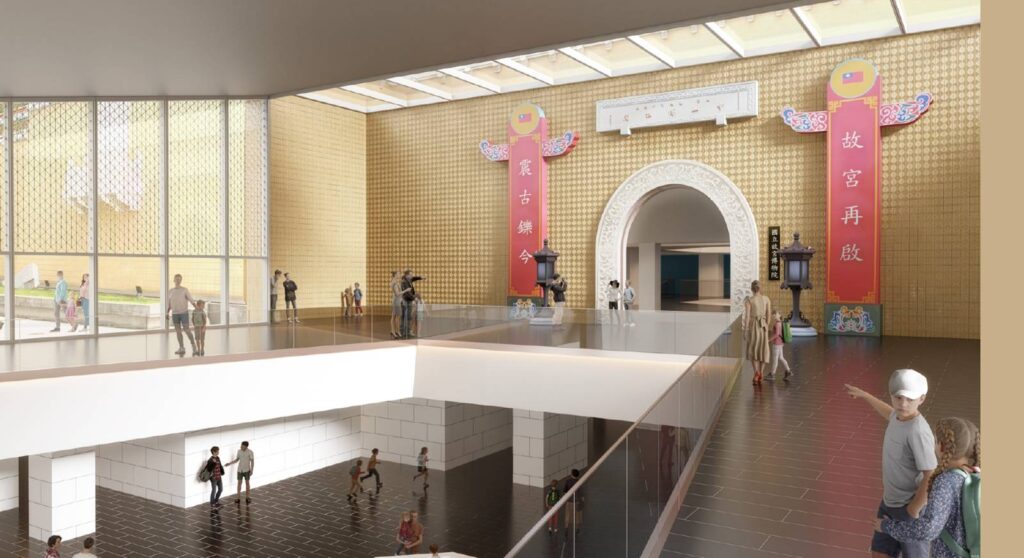 ▲故宮的館舍整建邁入新的景觀局面。(圖/故宮 提供)