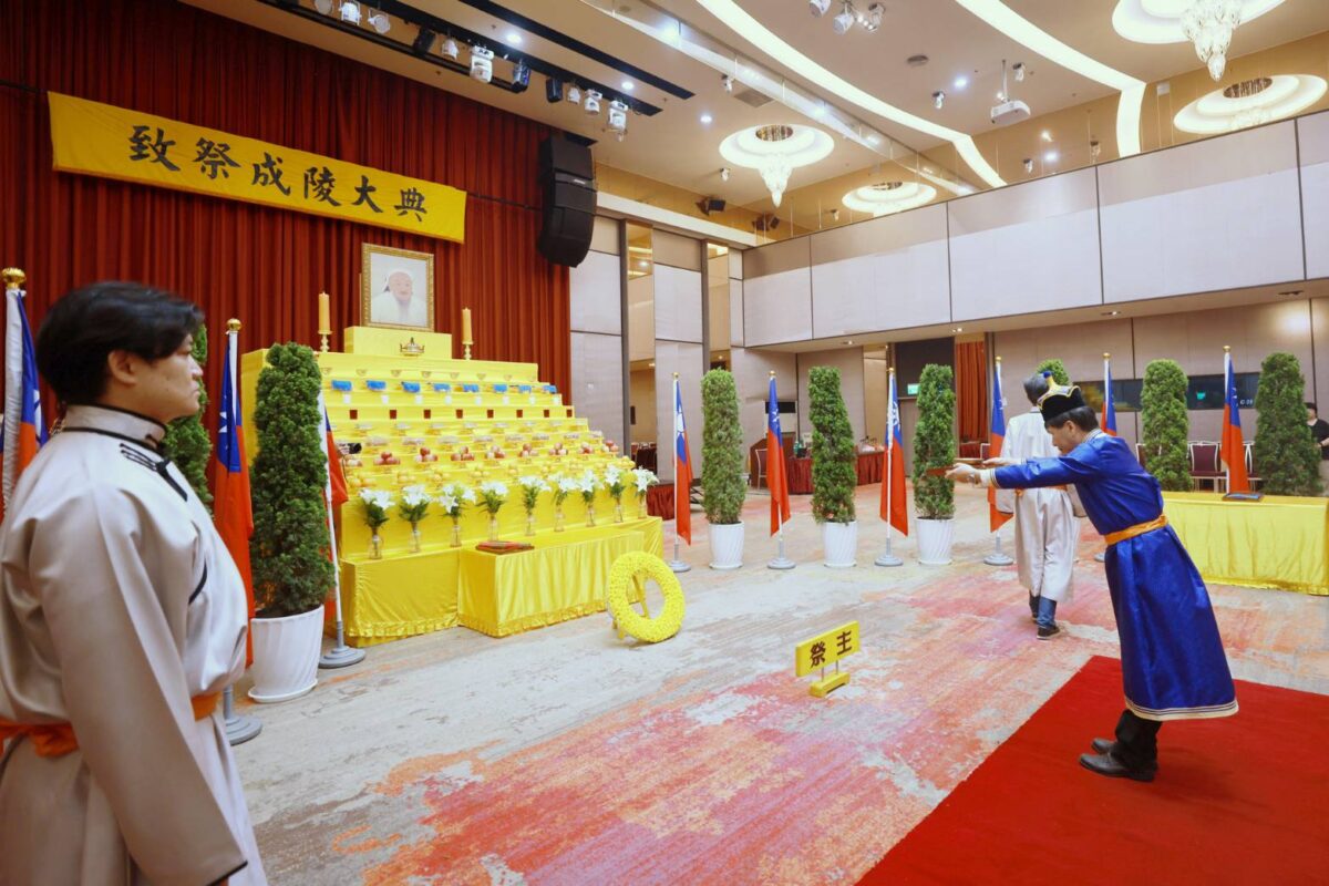 在臺傳承75年  蒙古民族成吉思汗祭典  見證臺灣多元文化發展