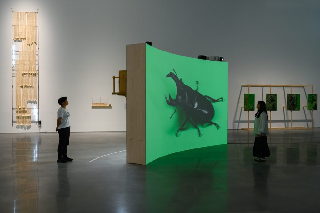 「熱暑人」展覽－展覽室a，子題：「烈焰之世」。（圖/臺中市立美術館提供）