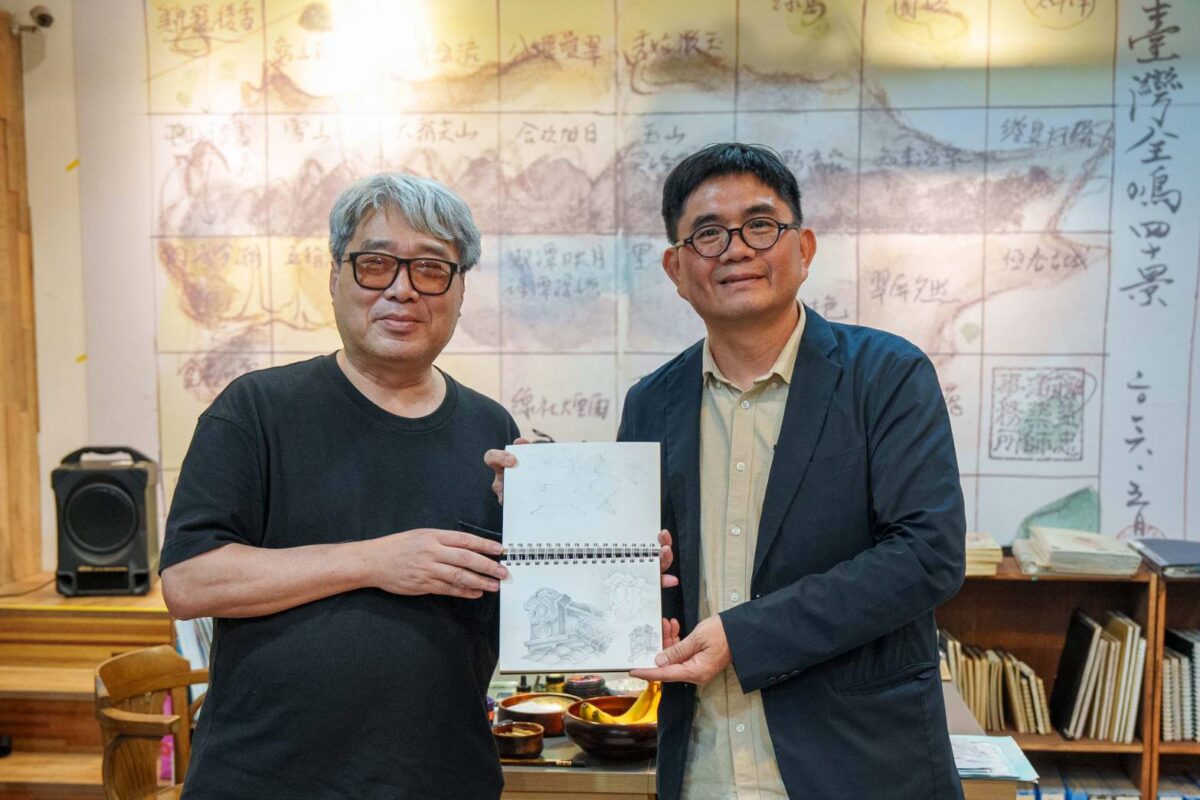 用畫筆看見土地與世界  臺博小客廳「博物‧凝視－旅繪展」藝術饗宴隆重登場