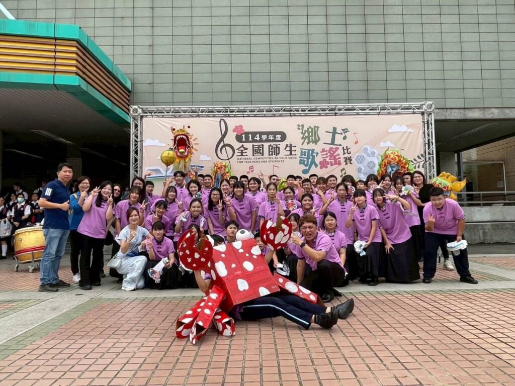 ▲響應文化與藝術教育周活動，藝文學子出列參與。（圖/教育部 提供）