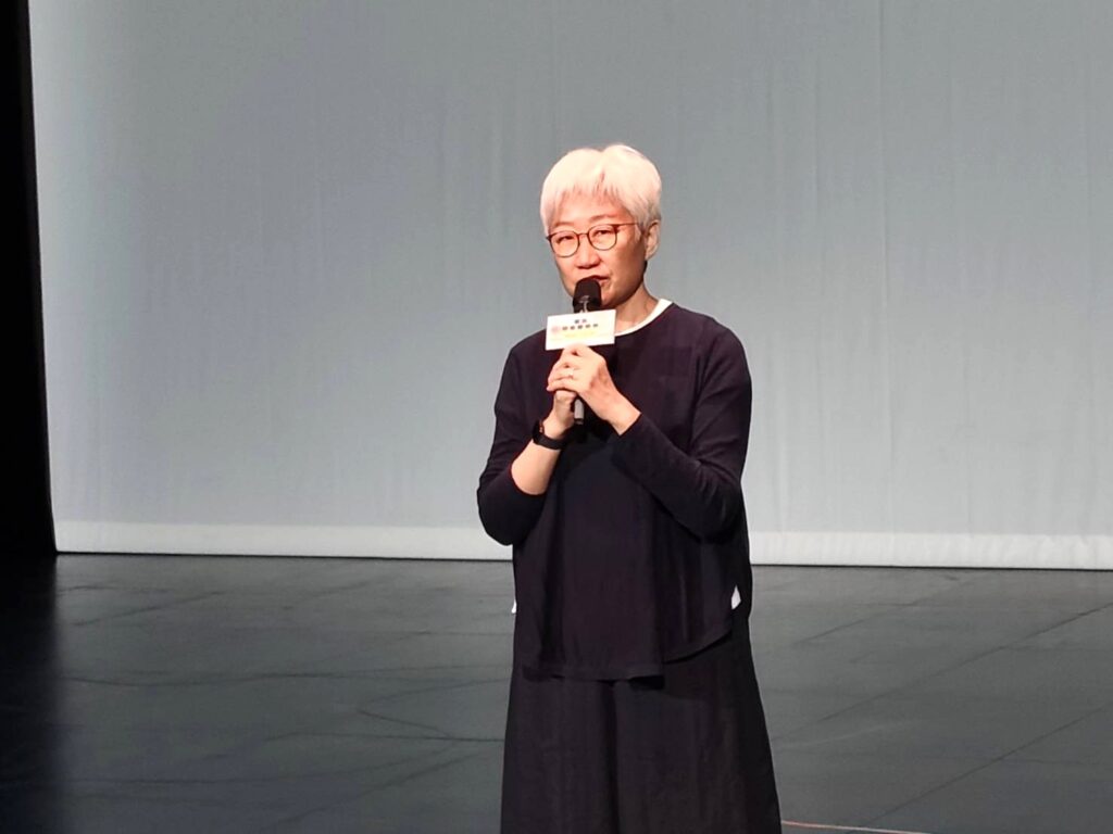 北藝中心董事長王文儀希望今年參與人數再創高峰。(記者 陳安婷/攝)