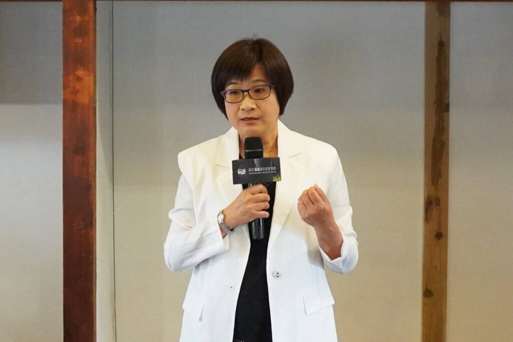 ▲新任國漫館籌備處主任陳靜寬說明未來以專業典藏及組織效能為業務主軸。(圖/文化部 提供)