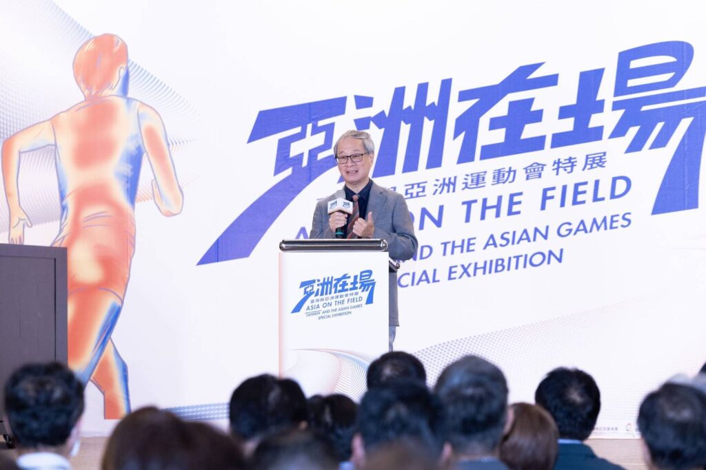 ▲文化部長李遠致詞時表達對此展等於回顧他自己的人生。(圖/文化部 提供)