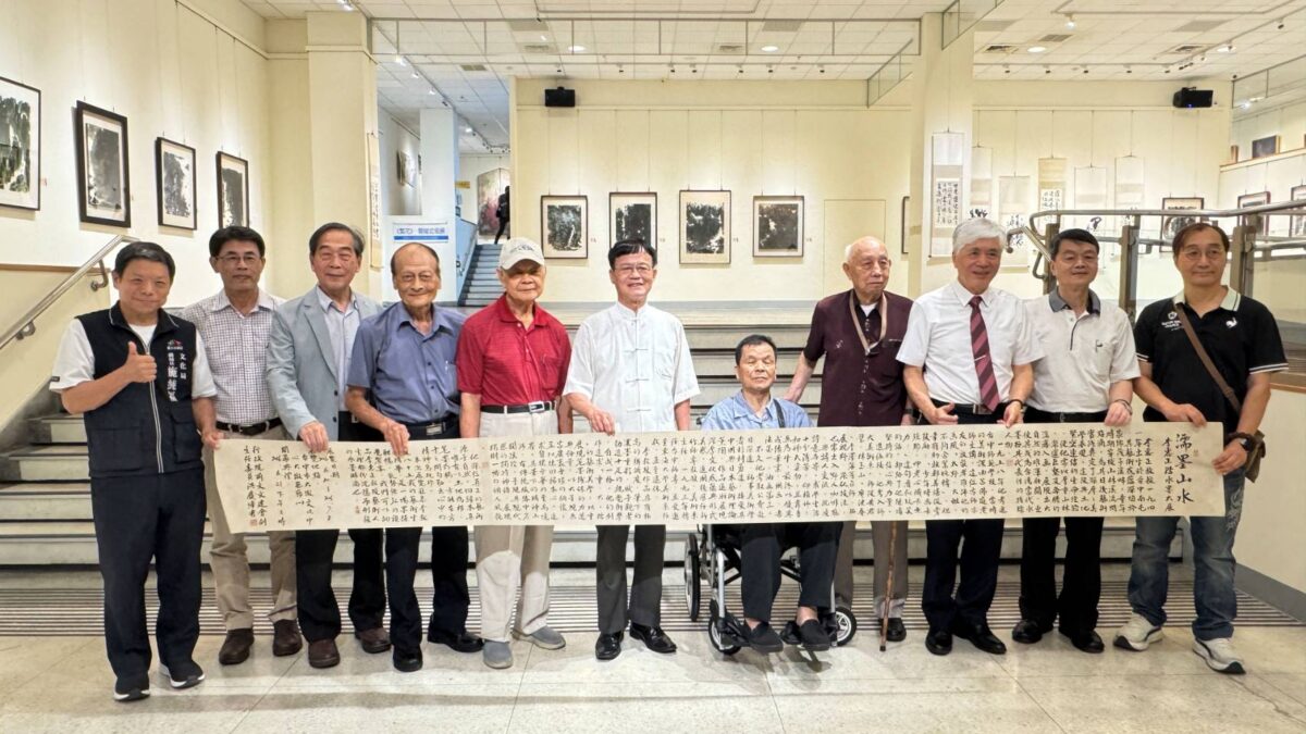 來自靈魂的重墨交響曲  李惠正八五水墨回顧展臺中登場