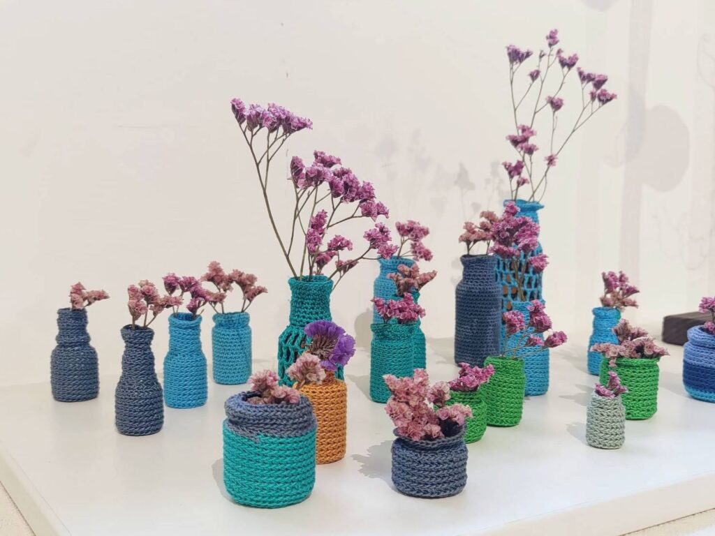 ▲工藝家對工藝創作的投入讓展出作品呈現正面質感。（圖/工藝中心 提供）
