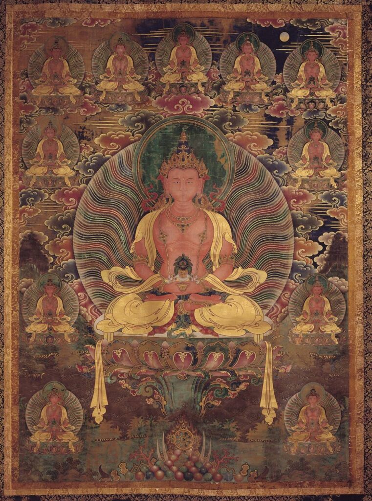 ▲特展中所展出的佛教文物展出,令人眼界大開。(記者 辛澎祥/攝)