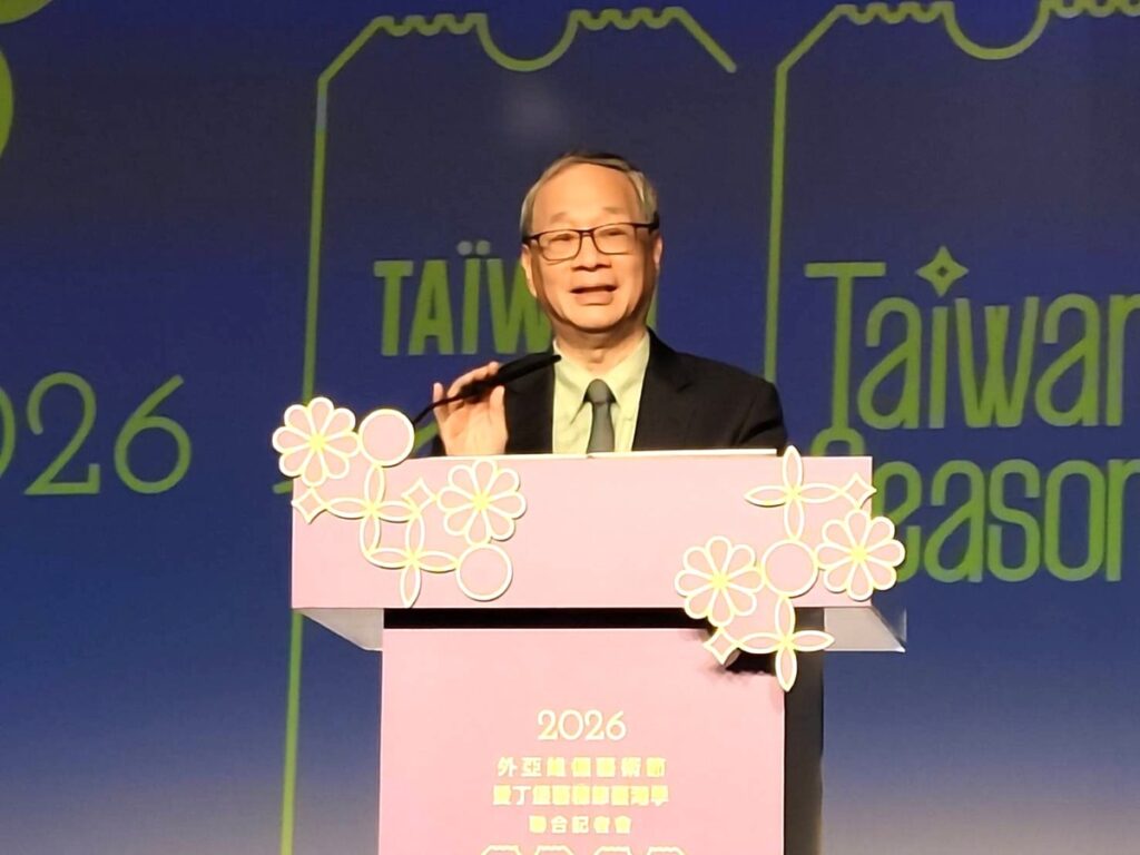 文化部長李遠希望藉由文化,讓歐洲增加與臺灣更多的交流。(記者 陳安婷/攝)