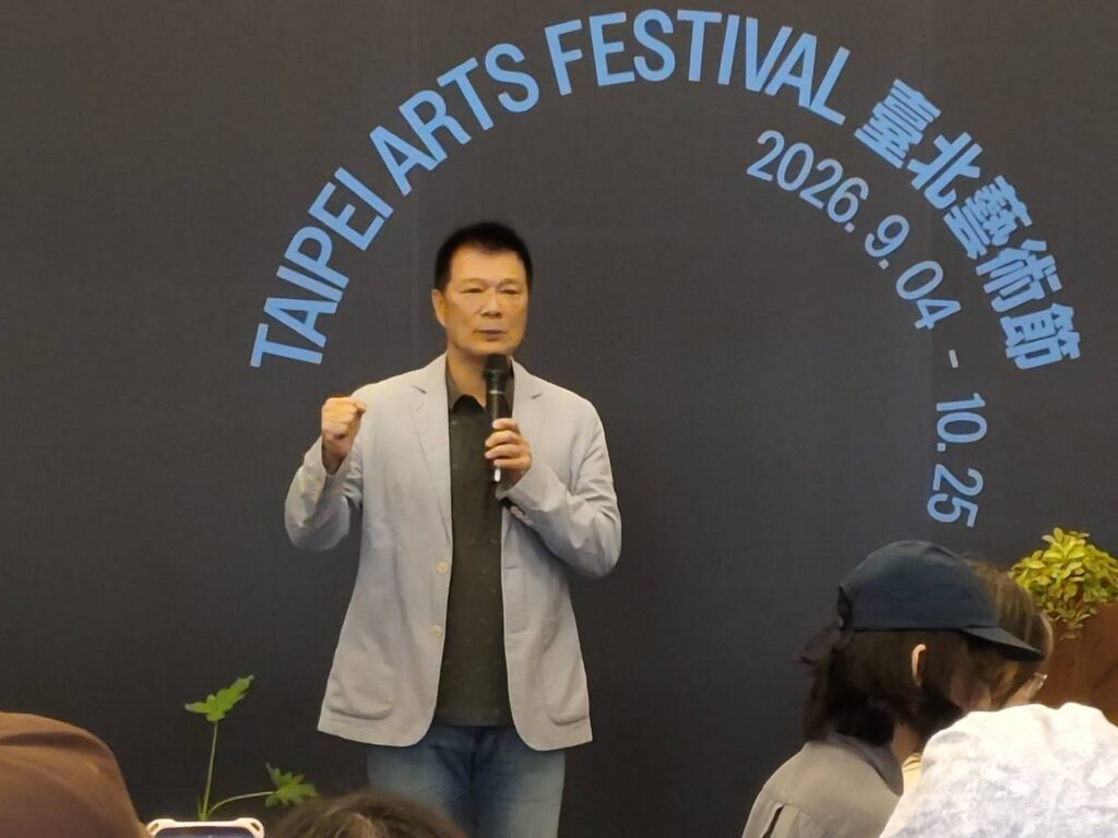 臺北市文化局長蔡詩萍長期支持台灣藝文產業。（記者 陳安婷/攝）