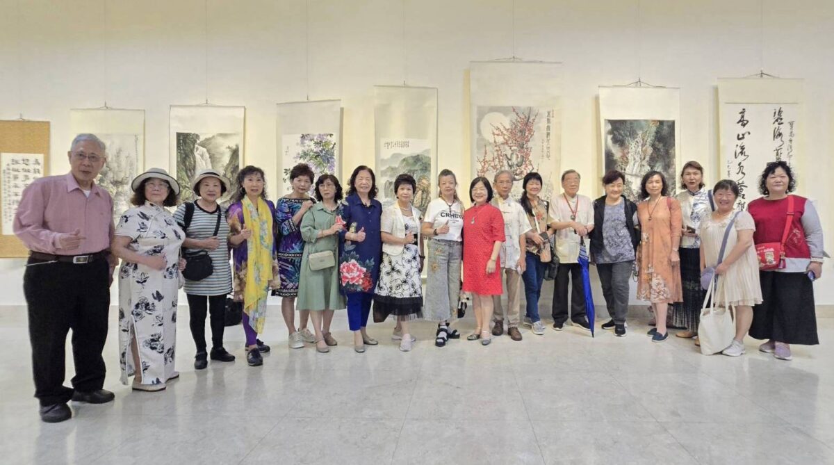 東亞藝術研究會年度名家大展開幕  在金馬福躍中展現翰墨揚彩  詹惠美在藝術薪傳中帶領東亞共譜新章