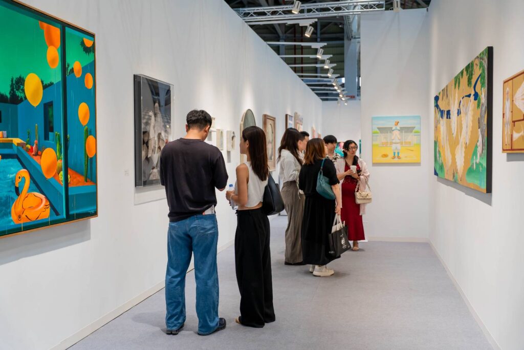 ▲寬敞的展覽空間與觀展動線，流暢與時宜。（圖/畫廊協會 提供）