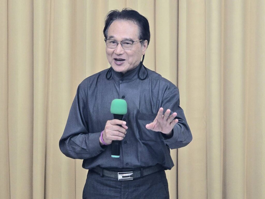 ▲中研院院士李豐楙致詞時認為，在今天這個黃道吉日讓臺灣道教學院籌備處進行新址揭牌活動，不僅具有時代意義，且呼應了王金平院長所擘劃的藍圖，呈現未來正向的發展契機。（記者 詹佳綺/攝）