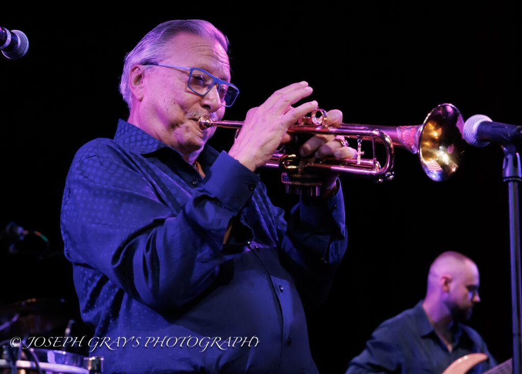 當代最偉大的小號天王阿圖羅．山多瓦（Arturo SANDOVAL）。攝影：JOSEPH GRAY，衛武營國家藝術文化中心。
