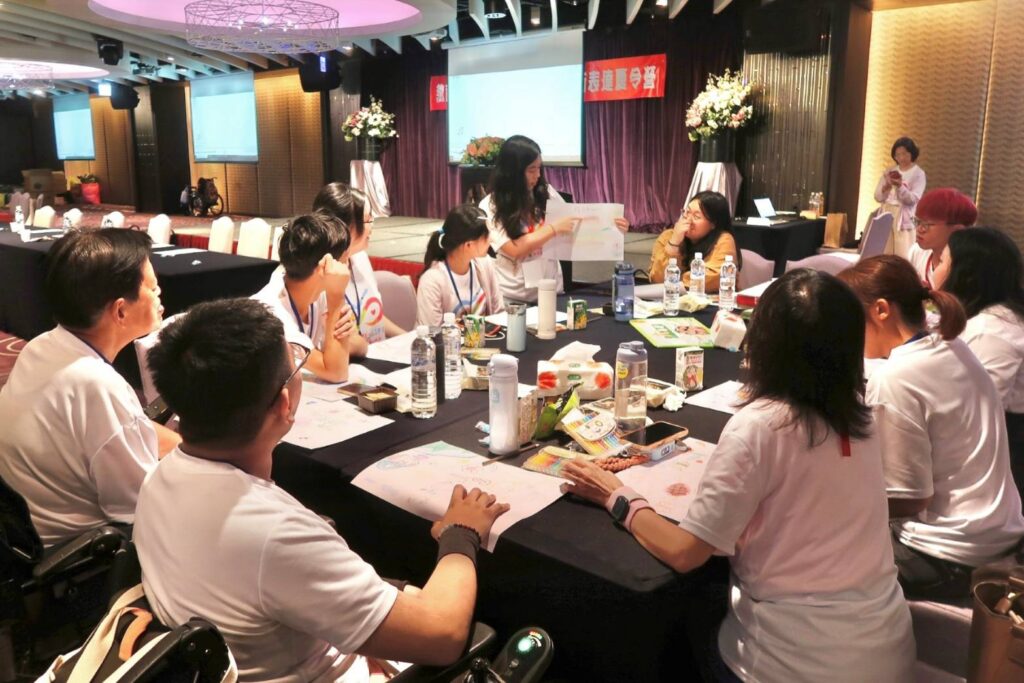 ▲教育部主辦適應藝術表達夏令營活動。(圖/教育部 提供)