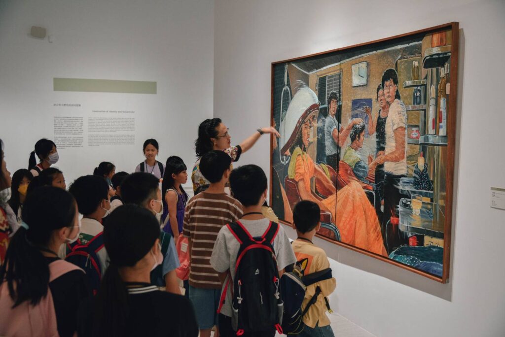 ▲國美館2026國家語言視覺藝術體驗營,讓親子民眾同感趣味無窮。(圖/國美館 提供)