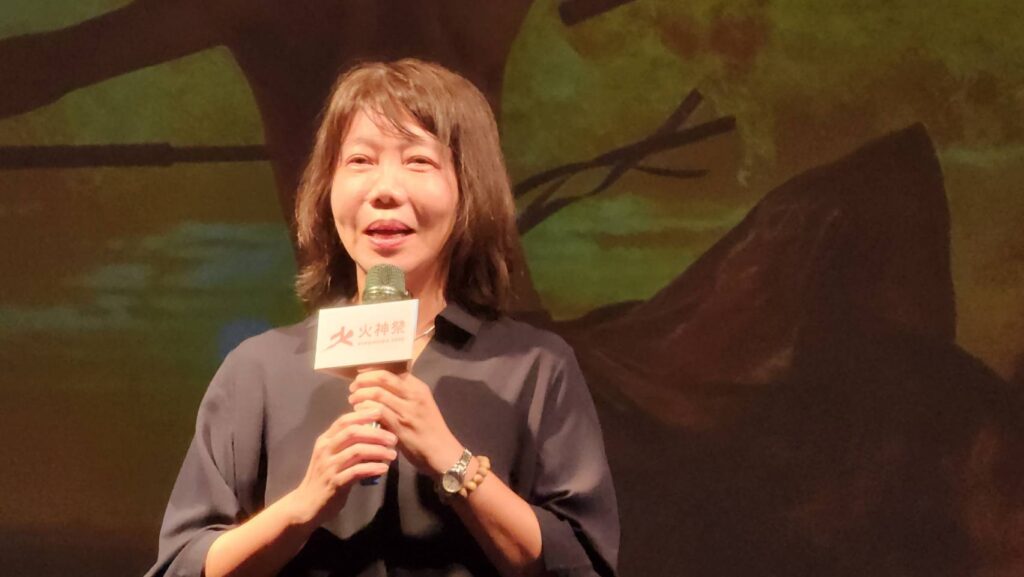 ▲臺南市政府文化局局長黃雅玲對於今年火神祭將在臺南登場,感到相當開心與期待。(記者 辛澎祥/攝)