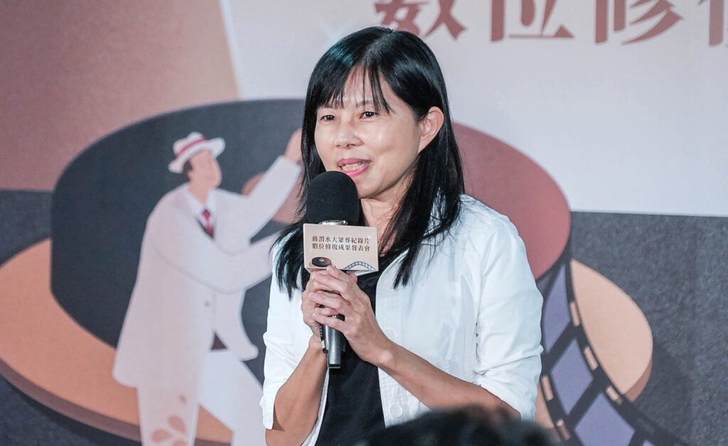 ▲臺北市政府文化局副局長陳譽馨致詞時表達對參與珍貴歷史影像珍藏與奔走的單位與個人的感謝。(圖/臺北市政府文化局 提供)